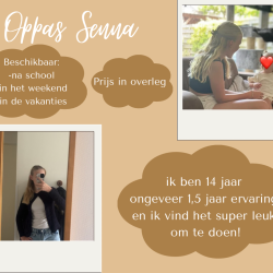 Profielfoto van Senna op Oppasland